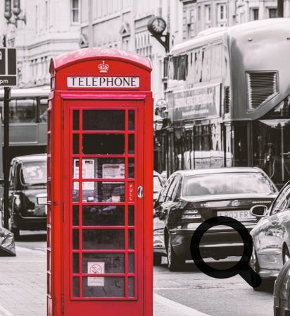 Red British Telephone Box